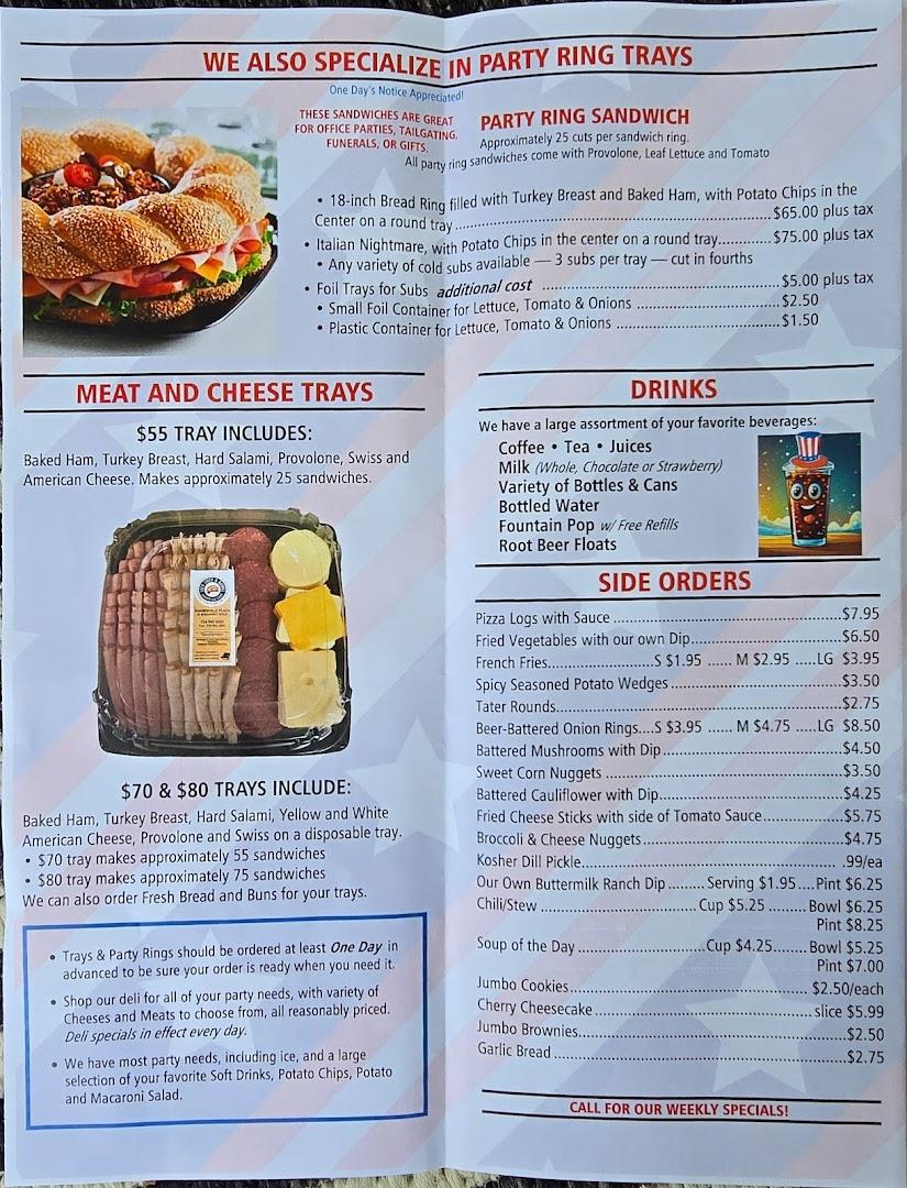 Lock Stock & Barrel Menu image 2